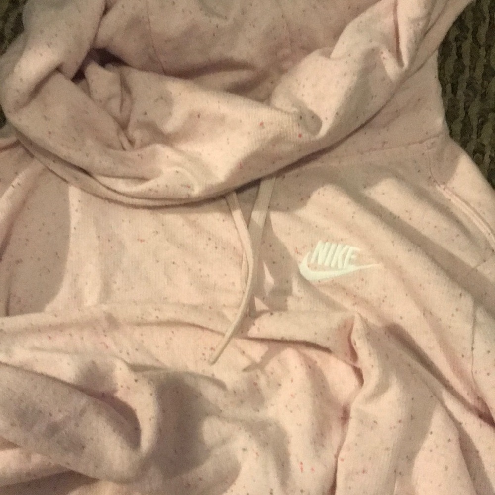 pink nike hoodie